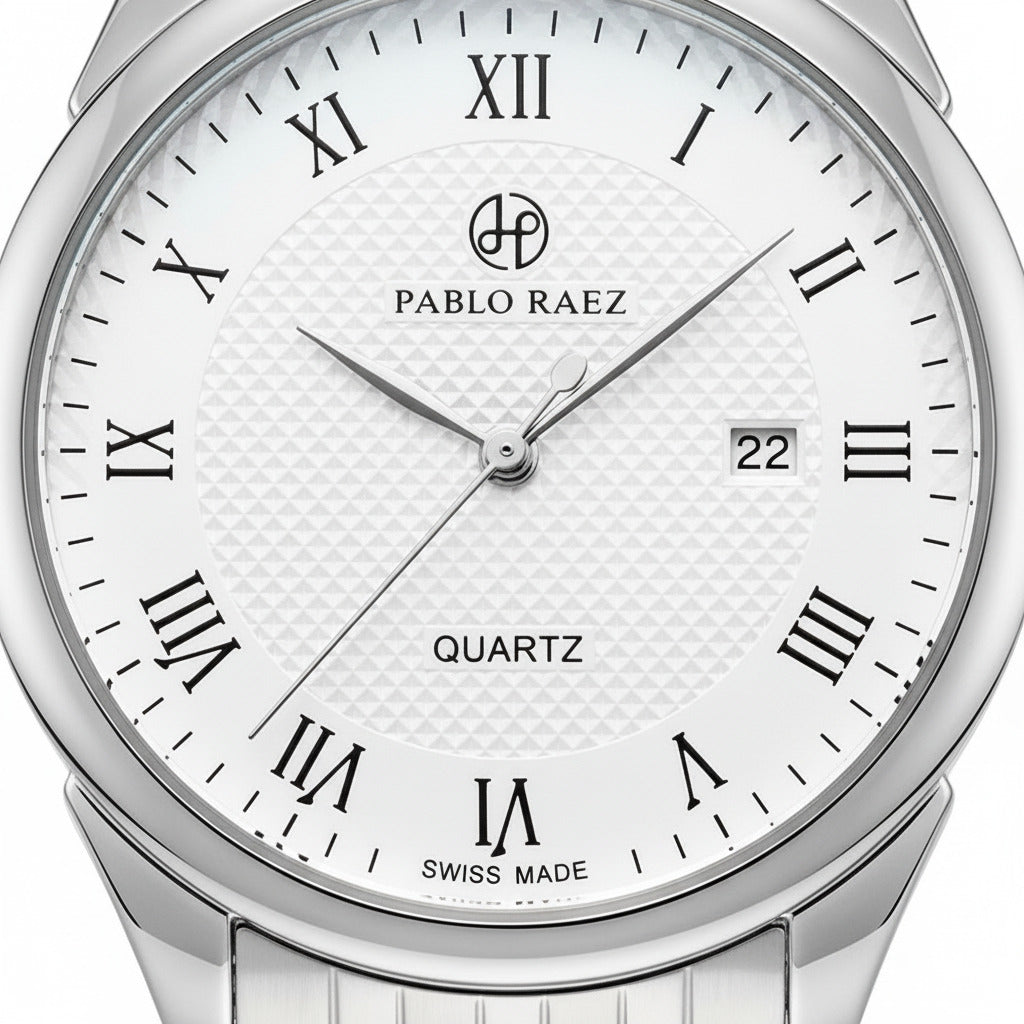 CLASSIC SILVER/WHITE 40MM